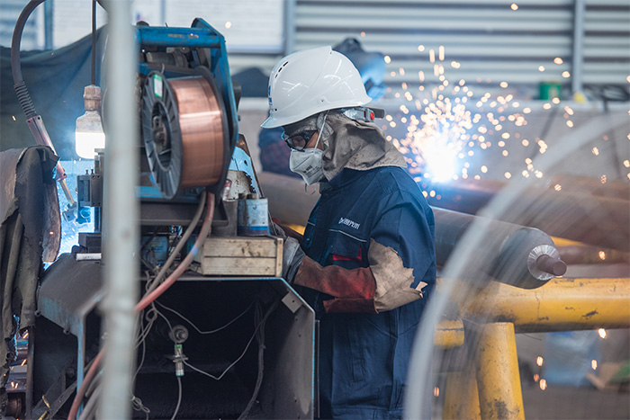 丽水网架焊接车间